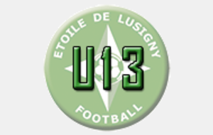 Match amical U13 Lusigny - Les Municipaux