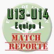 REPORTÉ - Reprise championnat U14
